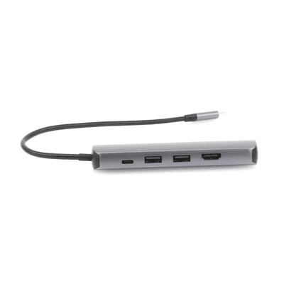 HUB USB-C (Docking Station) 5 en 1 | Ultra Delgado | 2 USB-A 3.1 a (5 Gbps) | HDMI 4K@60Hz | RJ45 (Gigabit Ethernet) | USB-C PD Carga Rápida 100W | Soporta OTG | Chips Inteligentes | Pequeño y Ligero | Caja de Aluminio. imagen 5