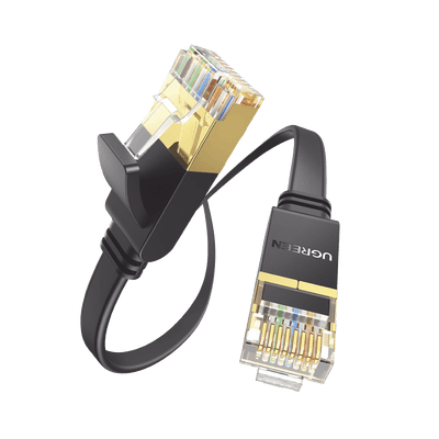 Cable Ethernet Plano Cat7 U/FTP 10 Gigabit 600MHz 3 Metros (9.84 Pies) imagen 2