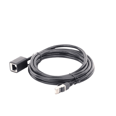 Cable de Extensión Cat6 RJ45 F/UTP / Macho a Hembra / 3 Metros (9.84 Pies) / Método de Conexión 568B / Velocidad de Transmisión 1000Mbps / Ancho de Banda del Canal 250MHz / Caja de Cobre / Negro imagen 2