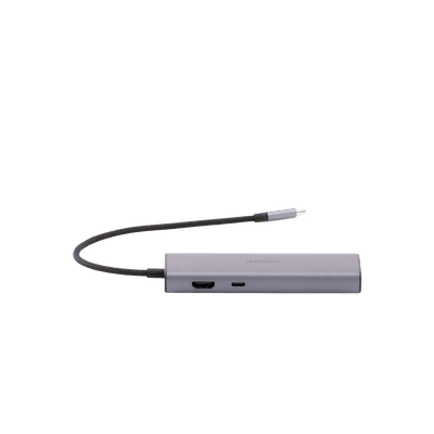 HUB USB-C (Docking Revodok) 6 en 1 | 3 Puertos USB-A 3.0 (5 Gbps) | USB-C PD 100W | HDMI 4K@30Hz | Entrada 1 RJ45 (Gigabit Ethernet) | Chip de Última Generación | Potente Disipación de Calor |  Caja de Aluminio. imagen 5