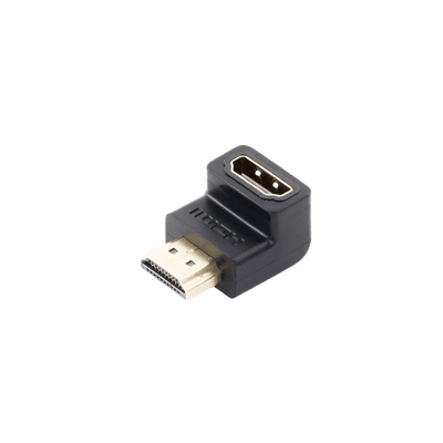 Adaptador HDMI de 90 Grados Macho a Hembra / Hacia Abajo / HDMI 2.0 4K@60Hz / Proporciona Flexibilidad Sin Doblar los Cables HDMI imagen 2