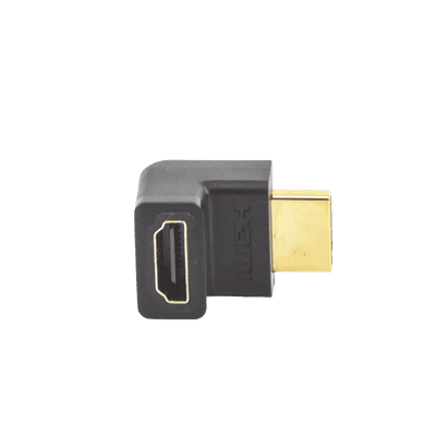 Adaptador HDMI de 90 Grados Macho a Hembra / Hacia Arriba / HDMI 2.0 4K@60Hz / Proporciona Flexibilidad Sin Doblar los Cables HDMI imagen 2