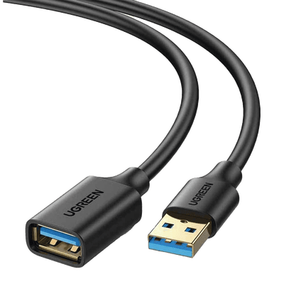Cable Extensor USB 3.0 / 3 Metros / Macho-Hembra / 5 Gbps / Ultra Durabilidad / Núcleo de cobre estañado 28/22 AWG / Blindaje interior múltiple / Ideal para teclado, mouse , etc. imagen 2