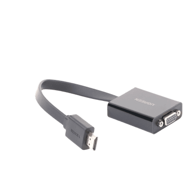 Adaptador HDMI a VGA / Resolución 1080P / Audio 3.5mm / Con Puerto Micro USB para Alimentación / Plug & Play / No Requiere Controlador / ABS / Flexible y Duradero imagen 3