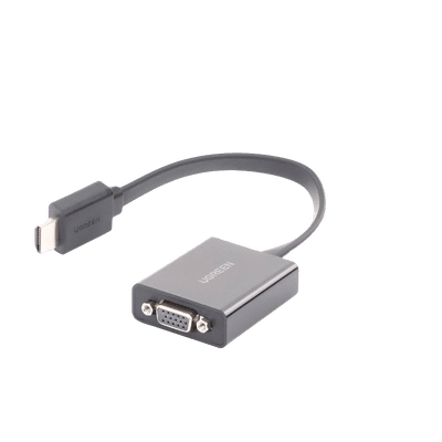 Adaptador HDMI a VGA / Resolución 1080P / Audio 3.5mm / Con Puerto Micro USB para Alimentación / Plug & Play / No Requiere Controlador / ABS / Flexible y Duradero imagen 4