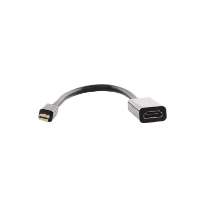 Convertidor Mini Display Port a HDMI / 4K@30Hz / Thunderbolt / Blindaje Interno Múltiple / Carcasa ABS / Longitud de 25 cm (9.84 pulgadas) imagen 2