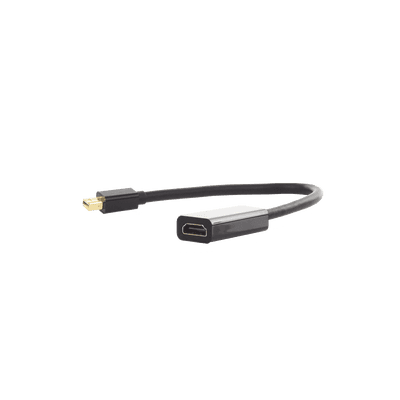 Convertidor Mini Display Port a HDMI / 4K@30Hz / Thunderbolt / Blindaje Interno Múltiple / Carcasa ABS / Longitud de 25 cm (9.84 pulgadas) imagen 3
