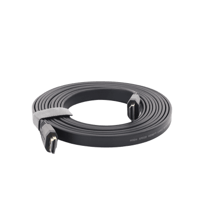 Cable HDMI 2.0 Plano de 3 Metros (9.84 Pies) / 4K@60Hz / HDR / 3D / HEC (Canal Ethernet HDMI) / ARC (Canal de Retorno de Audio) / Color Profundo de 48 Bits / Audio de 32 Canales / HDCP / Audio Dolby True HD 7.1 / 18 Gbps / EstaÑado y Triple Blindaje / An imagen 2