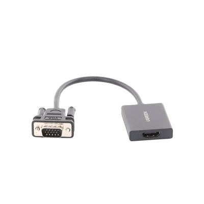 VGA Macho / Salida: HDMI Hembra / Resolución de 1080P@60Hz / Puerto Estéreo de 3.5 mm / Plug and Play, Sin Controlador / Longitud del Cable 15 cm (5.91 Pulgadas). / Incluye Cable de Alimentación USB / Incluye Cable de Audio de 3.5mm. imagen 4