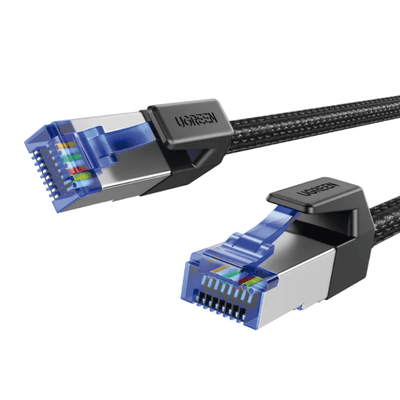 Cable Ethernet Cat8 Class F/FTP Redondo con Malla de Nylon 5 Metros (16.40 Pies) imagen 2