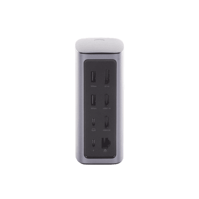 HUB USB-C (Docking Revodok Pro) 12 en 1 | 2 USB-A 3.0 | 1 USB-C PD Carga 100W | 1 USB-A 3.1 | 1 USB-C 3.1 | HDMI 4K | HDMI 8K Ultra HD | Display Port 4K | RJ45 (Gigabit) | Lector Tarjeta SD + Micro SD (TF) | Jack Audio 3.5mm. imagen 4