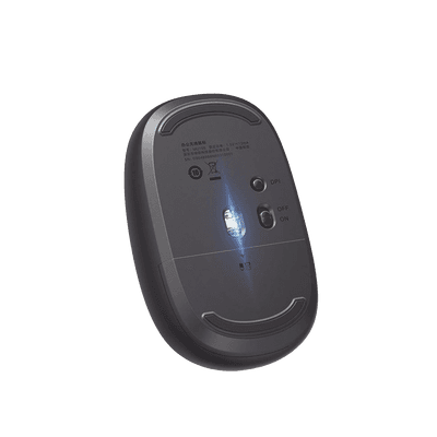 Mouse Inalámbrico 2.4G 800/1200/1600/2400 DPI | Función de 3 botones | Alcance 10m | Silencioso |  Ergonómico | Anti-caída y Anti-interferencias | Batería Alcalina AA incluida  | Midnight Blue. imagen 4