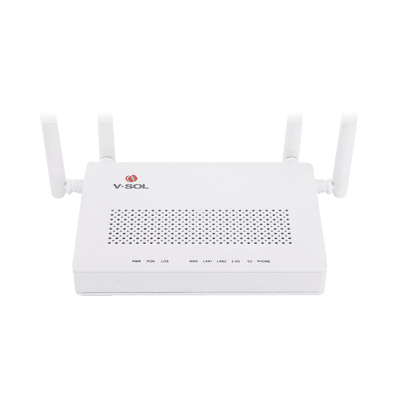 ONU Dual G/EPON con Wi-Fi AC de doble banda, 1 puerto SC/UPC + 2 puertos LAN Gigabit + 1 puerto FXS imagen 3