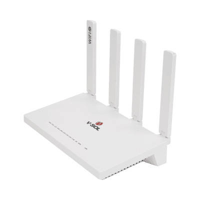 ONU GPON/EPON con Wi-Fi 6 AX1500 / 4 Puertos Gigabit / Puerto PON SC/UPC, Hasta 1500 Mbps