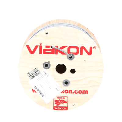Cable 2 x 18 AWG / Blindado / 305 Metros (1000 Pies) / Riser / UL / Color Gris / Hecho en México imagen 3