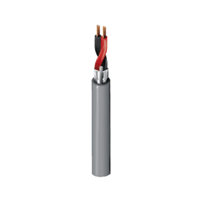 Bobina de 305 Metros (1000 Pies) 2 X 16 AWG Blindado Color Gris Riser P/ Audio