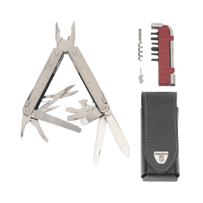 Navaja Victorinox Multiherramienta SwissTool X Plus con 37 Funciones. Incluye Funda de Piel imagen 2