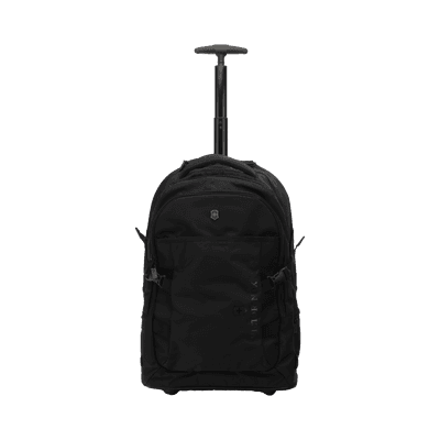 Mochila VX Sport EVO con Ruedas, Mango Telescópico y Correas al Hombro. Fabricada en Poliéster Negro repelente al Agua. Backpack on Wheels. imagen 5
