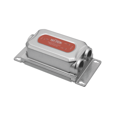 Extensor PoE para exterior / Entrada PoE de 60W y 2 salidas PoE de 30W / Protección IP68 / Ideal Para Aplicaciones de CCTV imagen 2