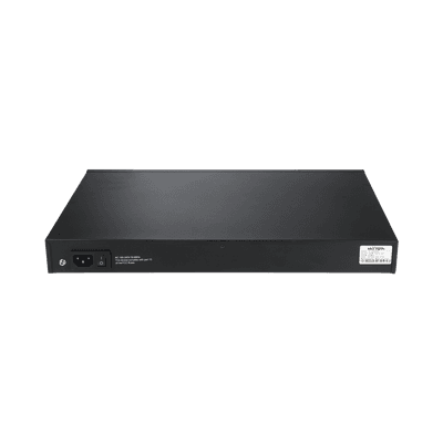 Switch PoE (802.3af/at/bt) / No administrable de largo alcance / Hasta 250m / Con 24 x 10/100Mbps + 2 x SFP Gigabit Combo / 250 W imagen 2
