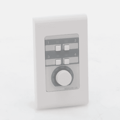 Panel de Control Digital | 1 Volumen | 4 Switches Configurables | Compatible con Procesadores Serie MA, PA, y MTX imagen 2