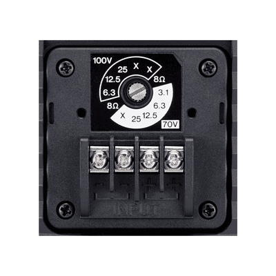 Altavoz de Montaje en Pared | 2 vias, Woofer 6.5 in, Tweeter 1 in | IPX3, 8 ohms, 70/100V | Color Blanco | Par imagen 2