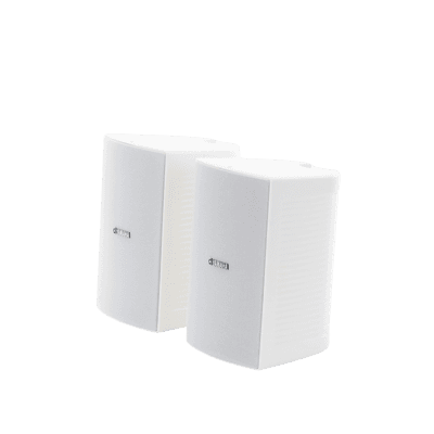 Altavoz de Montaje en Pared | 2 vias, Woofer 6.5 in, Tweeter 1 in | IPX3, 8 ohms, 70/100V | Color Blanco | Par imagen 3
