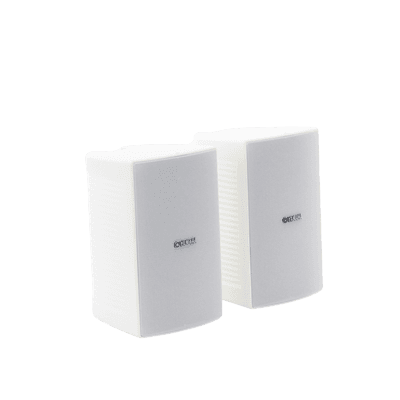 Altavoz de Montaje en Pared | 2 vias, Woofer 6.5 in, Tweeter 1 in | IPX3, 8 ohms, 70/100V | Color Blanco | Par imagen 4