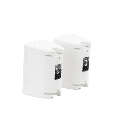 Altavoz de Montaje en Pared | 2 vias, Woofer 6.5 in, Tweeter 1 in | IPX3, 8 ohms, 70/100V | Color Blanco | Par imagen 6