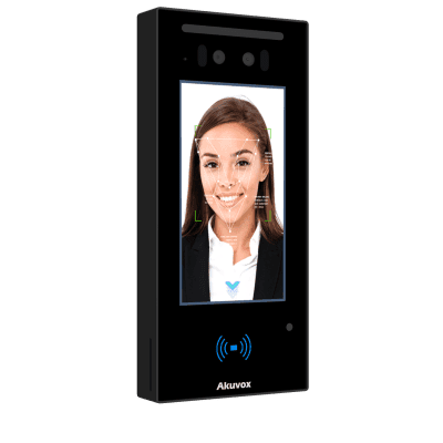 Frente de Calle / Ideal para fraccionamientos / Administración 100% en la Nube / Notificación a APP / Llamada Telefónica / SIP / ONVIF /Reconocimiento Facial / QR y PIN para Visitas desde la APP / IP65 / Bluetooth / NFC imagen 3