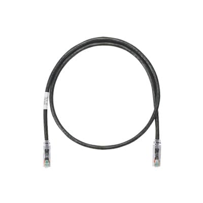 Cable de Parcheo UTP Categoría 6, con Plug Modular en Cada Extremo - 1.5 Metros (4.92 Pies) - Negro